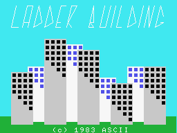 Ladder Building Title Screen